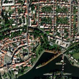 Nymburk map(satellite map)