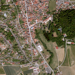 Maßbach map(satellite map)