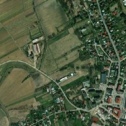 Sieniawa map(satellite map)