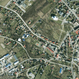 Powiat dąbrowski map(satellite map)
