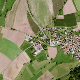Wartmannsroth map(satellite map)
