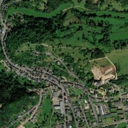 Schönecken map(satellite map)