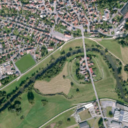 Michelau map(satellite map)