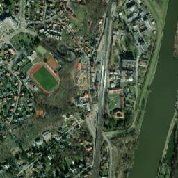 Roztoky map(satellite map)