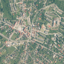 Trzebinia map(satellite map)