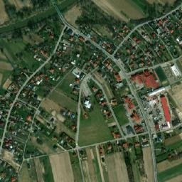 Tryńcza map(satellite map)