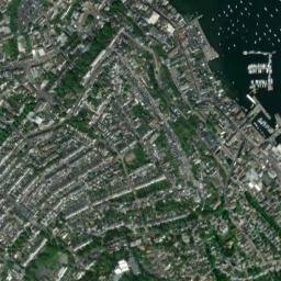 Falmouth map(satellite map)