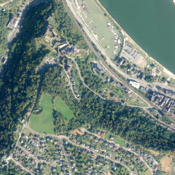 Sankt Goar map(satellite map)