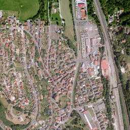 Burgsinn map(satellite map)
