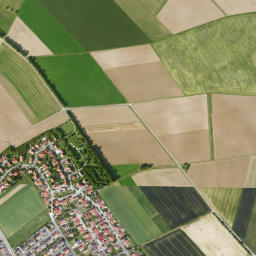 Oerlenbach map(satellite map)
