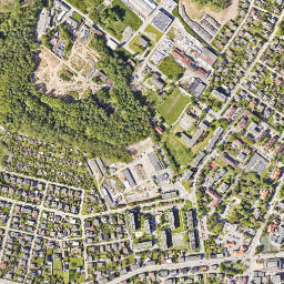 Powiat mikołowski map(satellite map)