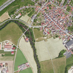 Elfershausen map(satellite map)