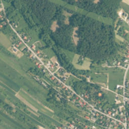 Krzeszowice map(satellite map)