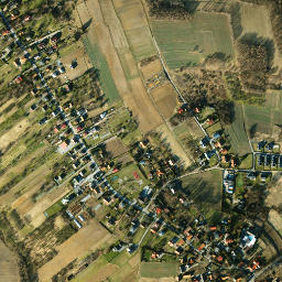 Giebułtów map(satellite map)