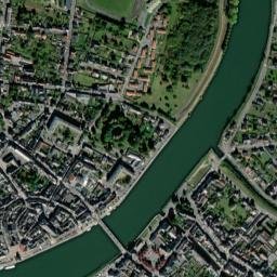 Givet map(satellite map)