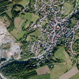 Kupferberg map(satellite map)