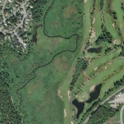 Satellite view of Fairmont Chateau Whistler Golf Club