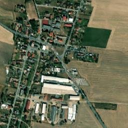 Býšť map(satellite map)