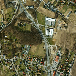 Modlnica map(satellite map)