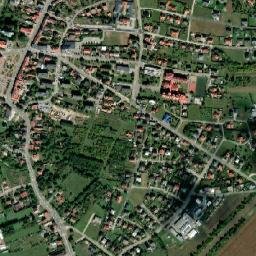 Żabno map(satellite map)