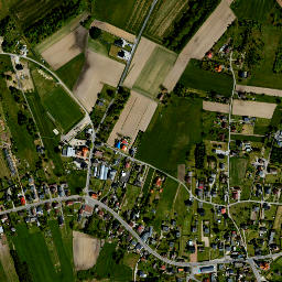 Raszczyce map(satellite map)