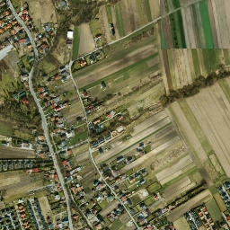 Zielonki map(satellite map)