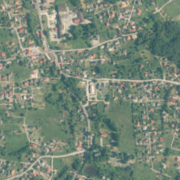 Tenczynek map(satellite map)