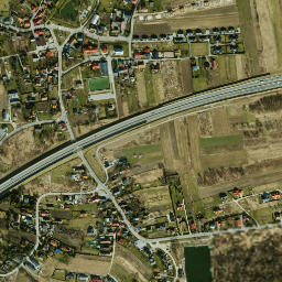 Modlniczka map(satellite map)