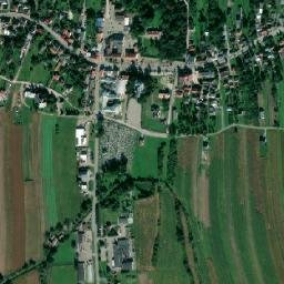 Szczurowa map(satellite map)