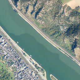 Oberwesel map(satellite map)