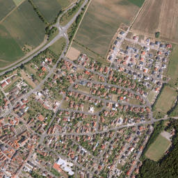 Fuchsstadt map(satellite map)