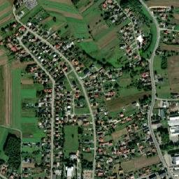 Niedomice map(satellite map)