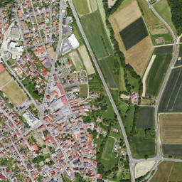Poppenhausen map(satellite map)