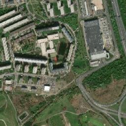 Černý Most map(satellite map)