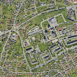 Libiąż map(satellite map)