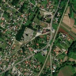 Brzeźnica map(satellite map)