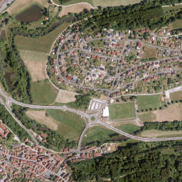 Rieneck map(satellite map)