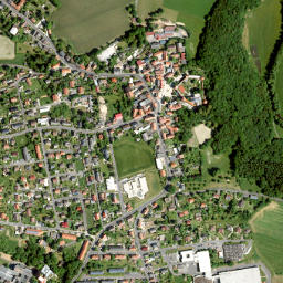 Hohenberg an der Eger map(satellite map)