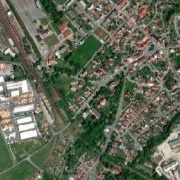 Borohrádek map(satellite map)