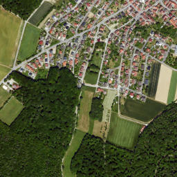 Üchtelhausen map(satellite map)