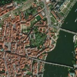 Malá Strana map(satellite map)
