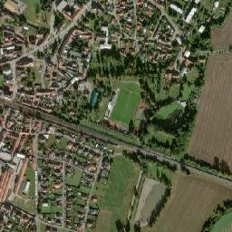 Pečky map(satellite map)