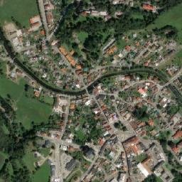 Žamberk map(satellite map)
