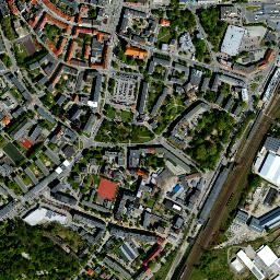 Racibórz map(satellite map)