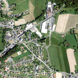 Röslau map(satellite map)