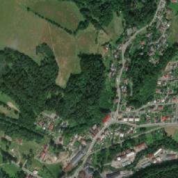 Hanušovice map(satellite map)
