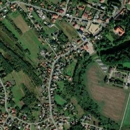 Radłów map(satellite map)