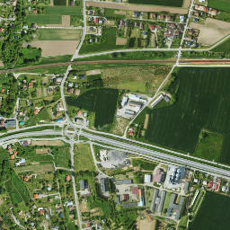 Głuchów map(satellite map)