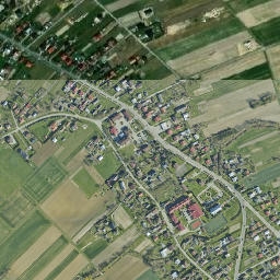 Wiązownica map(satellite map)