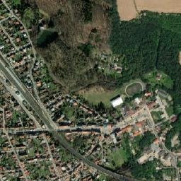 Úvaly map(satellite map)